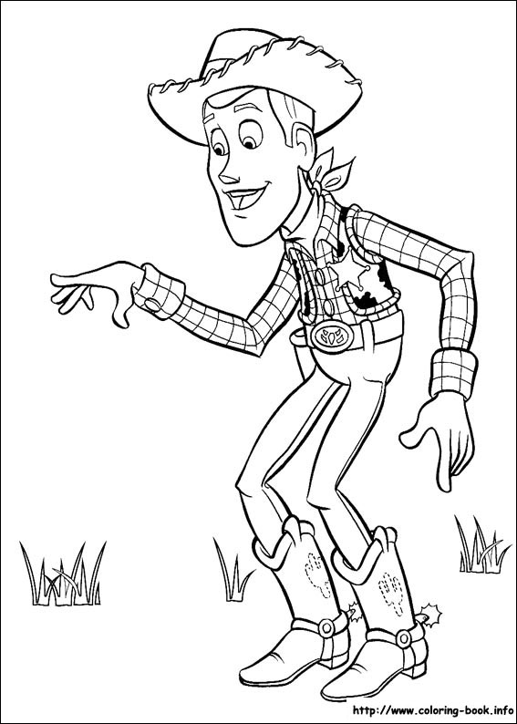 Toy Story coloring picture